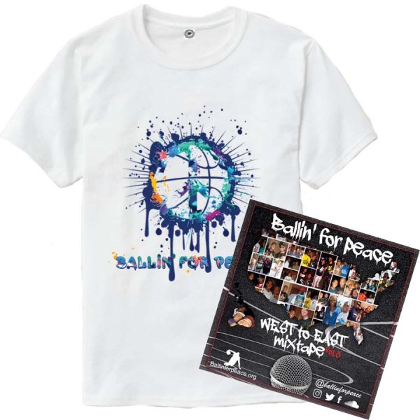 Blue Drip T-shirt/Mixtape Bundle