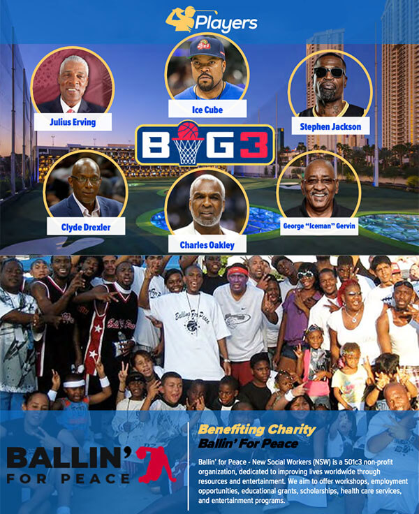 Ballin' For Peace in Las Vegas, Sacramento & Los Angeles