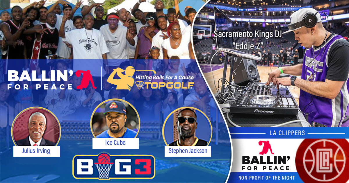 Ballin' For Peace in Las Vegas, Sacramento & Los Angeles