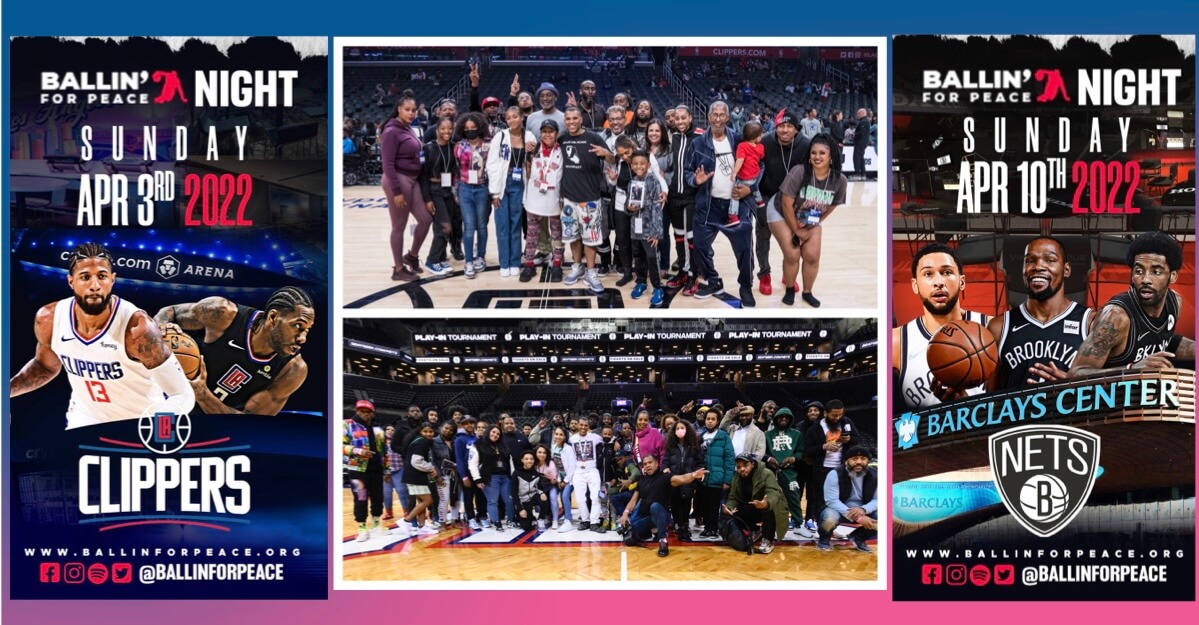 NBA Ballin' for Peace Night Highlights Clippers / Nets