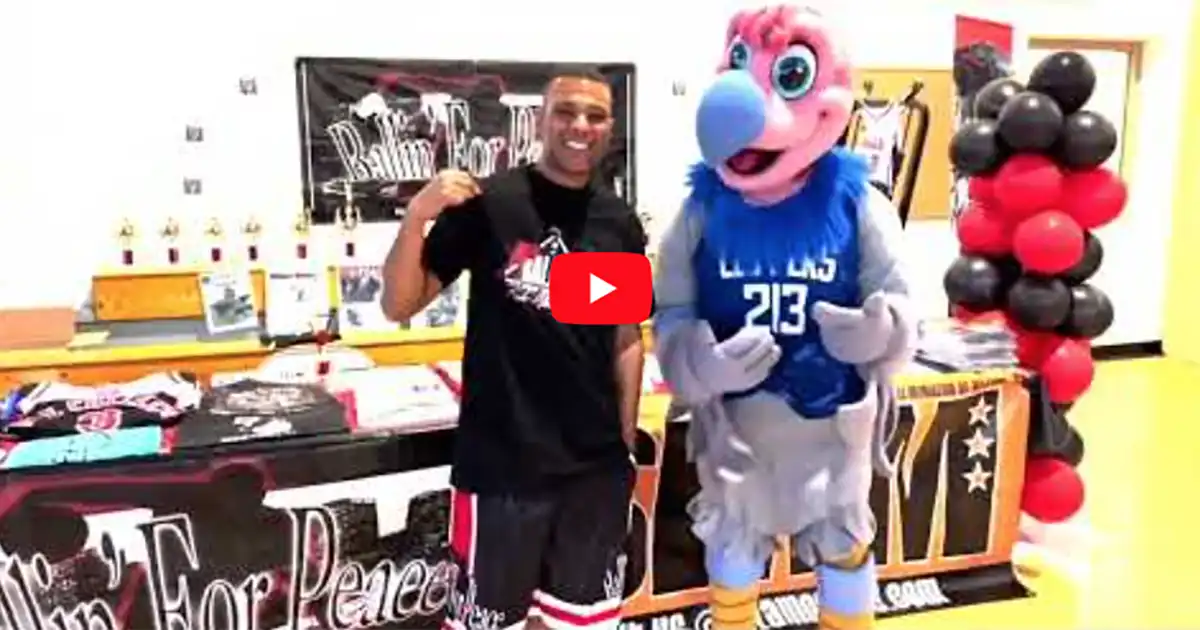 Ballin' for Peace Parks After Dark with LA County