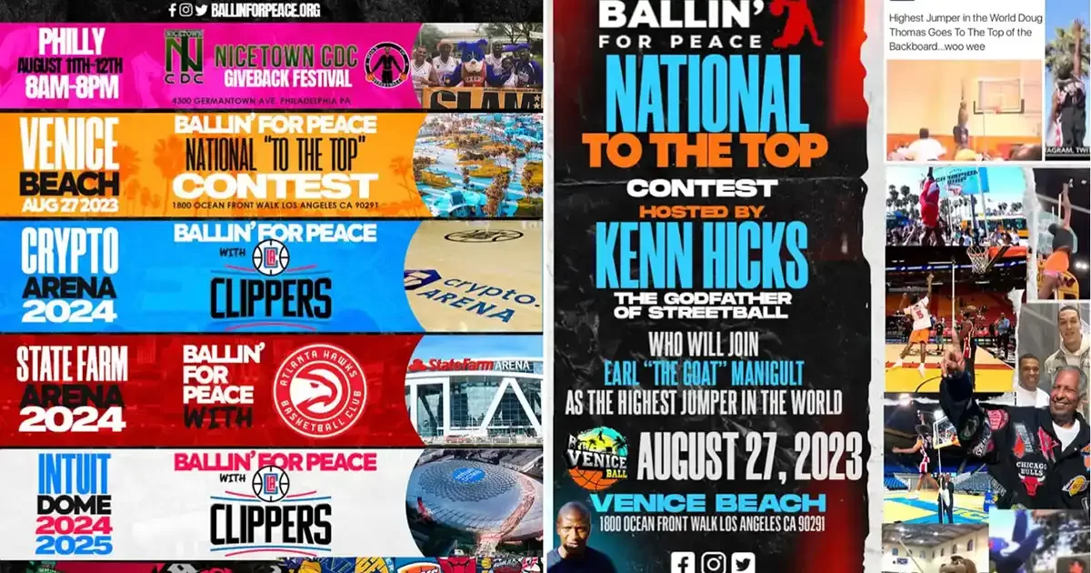 Ballin' for Peace Nation Wide Events & USA Highlights